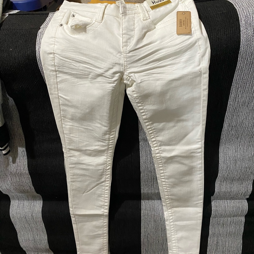 Mudd White Skinny Jeans